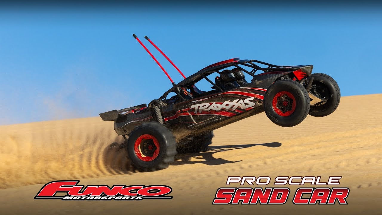 RC auto Traxxas Funco 1:6 RTR, modrá