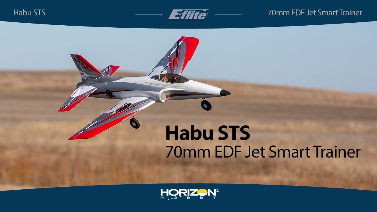 RC letadlo E-flite Habu STS 1.0m Smart SAFE RTF Basic