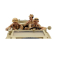 1/16 Schwimmwagen, sada figurek, ručně malované, 3 ks. (AFRIKA CORPS)