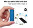 14TB MINI Aluminum Alloy SSD Hard Disk Color: Black