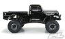 1946 Dodge Power Wagon lakovaná karoserie pro 12.3 (313mm) podvozky, černá