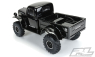 1946 Dodge Power Wagon lakovaná karoserie pro 12.3 (313mm) podvozky, černá