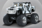 BAZAR - Mini RC Monster Truck, bílá maskáčová