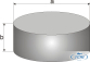 20727 Magnet neodym průměr 10x5mm odtrh. síla 27N