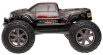 RC auto X9115 Challenger monster, červená + náhradní baterie