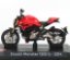 Edicola Ducati Monster 1200s 2014 - Damage Display Box 1:24 Červená Černá