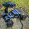 RC auto Strong Crawler se spoilerem, černá