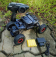 RC auto Strong Crawler se spoilerem, černá