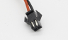9191 Konektor černý setový JST-SM 2,54mm 2pin, 1pár