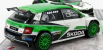 Abrex Škoda Set 2x Fabia R5 Evo N 0 Showcar 2017 a 2020 1:43, zelená-bílá