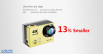 Action-Cam Ultra HD 4K 12MP WiFi