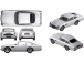 Airfix Aston Martin DB5 Silver (1:32) (set)