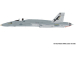 Airfix McDonnell Douglas F/A-18A Hornet (1:72) (Sada)