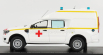 Alarme Ford usa Ranger Bse Van Sanitaire Ambulance 2017 1:43 Bílá