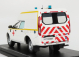 Alarme Ford usa Ranger Bse Van Sanitaire Ambulance 2017 1:43 Bílá
