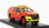 Alarme Ford usa Ranger Pick-up Closed Double Cabine Bmpm Marins Pompiers 2011 1:43 Červená Žlutá