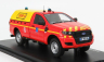 Alarme Ford USA Ranger Pick-up Hasiči 2017 1:43, červená