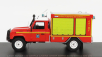 Alarme Land Rover Defender 130 Pick-up Grimp Bmbp Hasiči 1986 1:43, červená