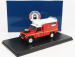 Alarme Land Rover Defender 130 Vsab Tt Bmpm Hasičská ambulance 1986 1:43, červená