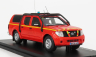 Alarme Nissan Navara Double Cabine Pick-up Sdis 04 Hasiči 2011 1:43, červená