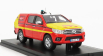 Alarme Toyota Hi-lux Double Cabine Pick-up Closed Securite Civile 2011 1:43 Červená Žlutá