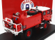 Alerte Renault M180 Tanker Truck Camiva Ccf Sdis 28 Sapeurs Pompiers 1986 1:43 Červená Bílá