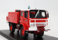 Alerte Renault M180 Tanker Truck Camiva Ccf Sdis 28 Sapeurs Pompiers 1986 1:43 Červená Bílá