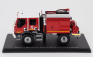 Alerte Renault Midlum Tanker Truck Camiva Sdis 36 Sapeurs Pompiers 2007 1:43 Červená Bílá