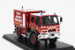 Alerte Renault Midlum Tanker Truck Cdhr Sdis 59 Camion Devidoir Hors Route Sapeurs Pompiers 2007 1:43 Červená Žlutá