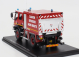 Alerte Renault Midlum Tanker Truck Cdhr Sdis 59 Camion Devidoir Hors Route Sapeurs Pompiers 2007 1:43 Červená Žlutá