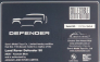 Almost-real Land rover New Defender 90 2020 1:18 Tasman Blue