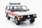 Almost-real Land rover Range Rover Police 1980 1:18 Bílá Oranžová Modrá