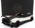 Almost-real Pagani Zonda 5 Cinque Roadster 2009 1:18 Bílý Černý Uhlík