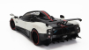 Almost-real Pagani Zonda 5 Cinque Roadster 2009 1:18 Bílý Černý Uhlík
