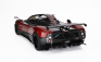 Almost-real Pagani Zonda 5 Cinque Roadster 2009 1:18 Červený Černý Uhlík
