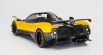 Almost-real Pagani Zonda 5 Cinque Roadster 2009 1:18 Žlutý Černý Uhlík