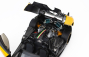 Almost-real Pagani Zonda 5 Cinque Roadster 2009 1:18 Žlutý Černý Uhlík