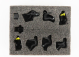 American diorama Figurky mechaniků F1 Pit-stop Set 2 2020 1:43, černá