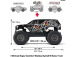 RC auto Arrma Gorgon 1:10 Kit Smart RTA, čirá