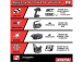 RC auto Arrma Granite 223S BLX 1:10 4WD RTR DSC, modrá