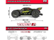RC auto Arrma Vorteks 223S BLX DSC 2WD 1:10 RTR, modrá