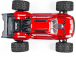 RC auto Arrma Vorteks 4x2 Boost Mega 1:10 RTR Basic, červená