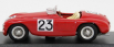 Art-model Ferrari 166mm 2.0l V12 Spider Team J.a.plisson N 23 1:43, červená
