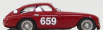 Art-model Ferrari 166mm Coupe N 659 Mille Miglia 1950 Cornacchia - Mariani 1:43 Red