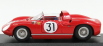 Art-model Ferrari 250p Spider Ch.0812 N 31 1:43, červená