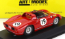 Art-model Ferrari 330p 4.0l V12 Team Sefac Ferrari Spa N 19 1:43, červená