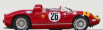 Art-model Ferrari 330p N 26 Sebring 1965 Grossman - Hudson 1:43 Red