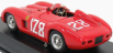 Art-model Ferrari 500 Tr N 128 Ch.0614 Winner Tyddyn Road Races 1956 Carroll Shelby 1:43 Red