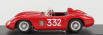 Art-model Ferrari 500tr Spider Ch.0640 N 332 Giro Di Sicilia 1957 C.rivolo 1:43 Red