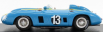 Art-model Ferrari 860 Monza N 13 3rd Nassau Trophy Race 1956 Alfonso De Portago 1:43 Blue